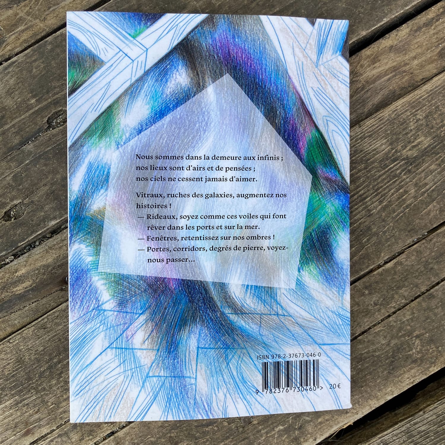 quatrième page de couverture avec le résumé du livre.